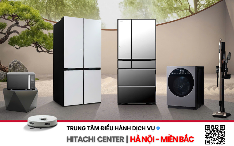 Dịch vụ sửa chữa tủ lạnh Hitachi Inverter tận nhà tại Hà Nội