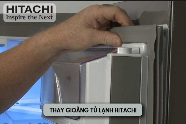 Tủ lạnh Hitachi hở ron cửa không kín